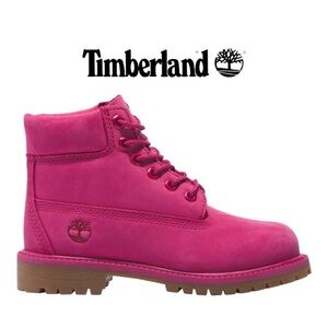 Timberland Pink Girls Boots Booties